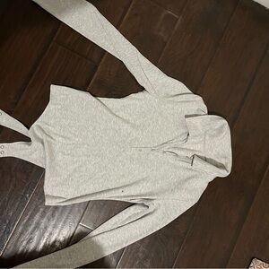NWOT American Eagle grey bodysuit